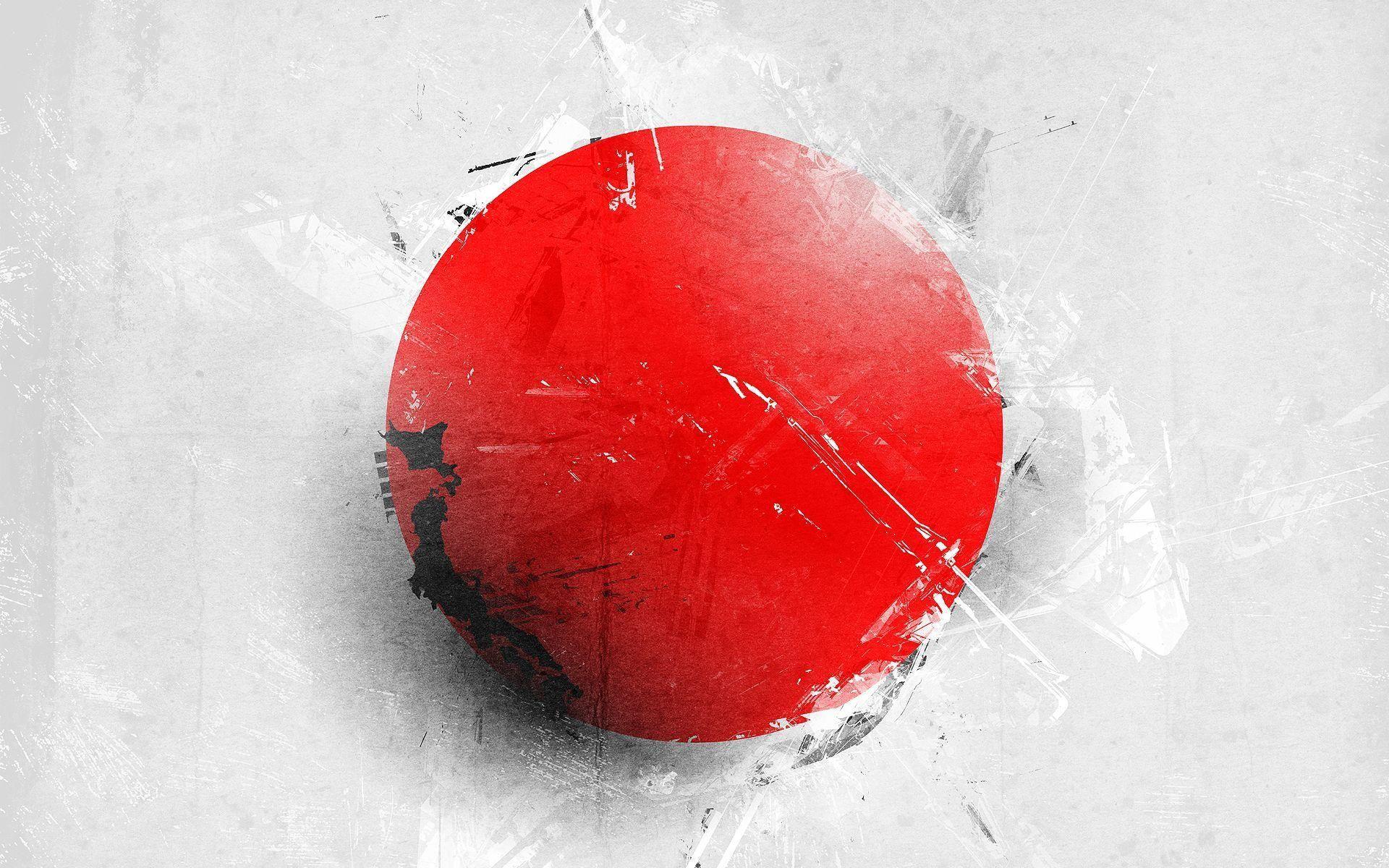 754KZ65 Japanese Flag Wallpapers