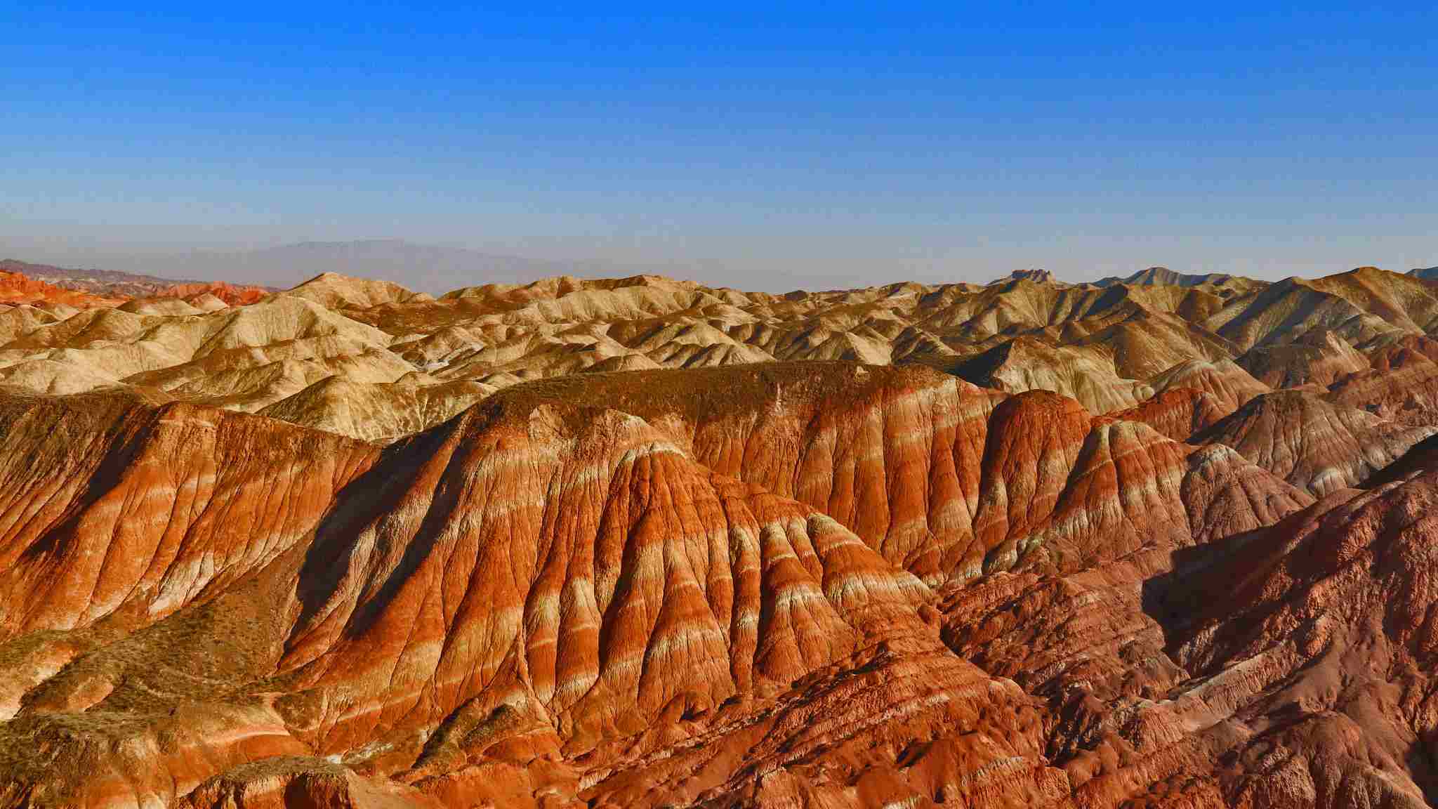 Stunning scenery of Danxia landform in NW China