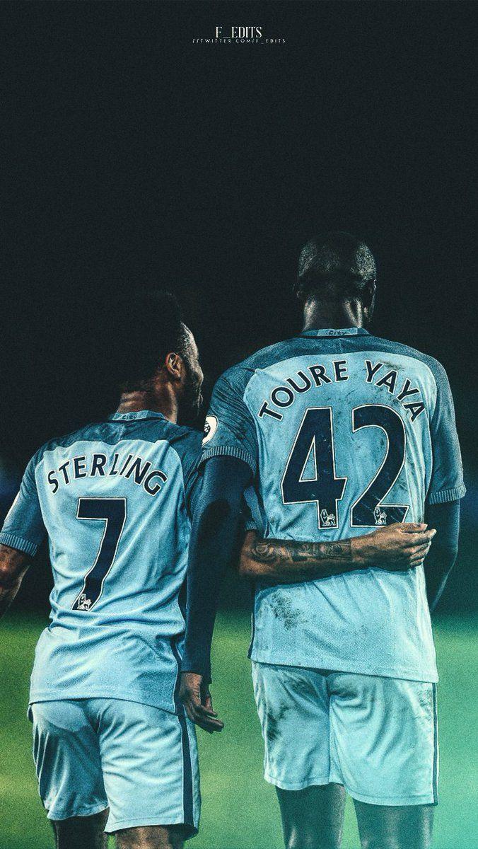 Football Edits on Twitter: Yaya Toure and Raheem Sterling