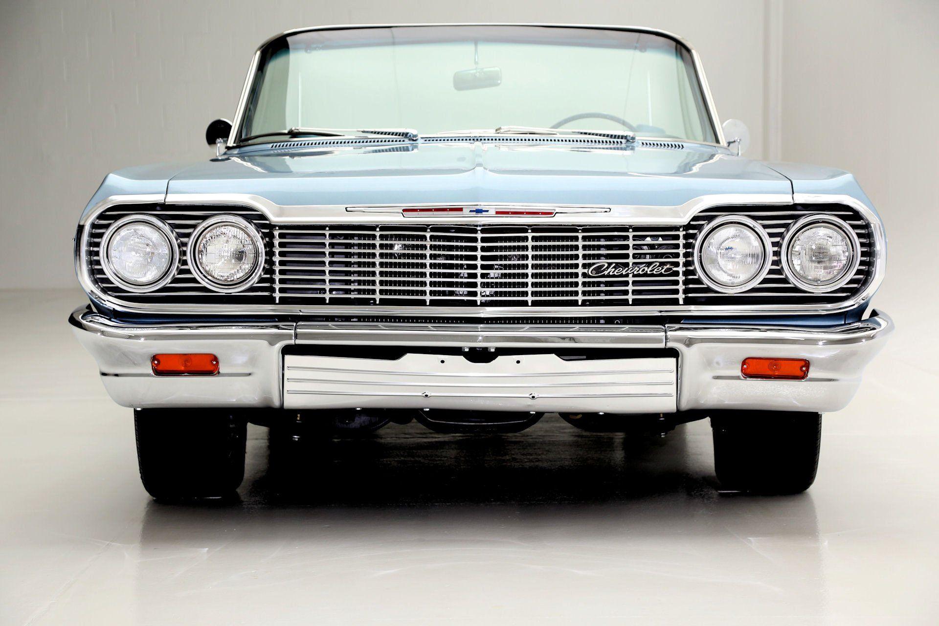 1964 CHEVROLET IMPALA CONVERTIBLE 327ci muscle classic wallpapers