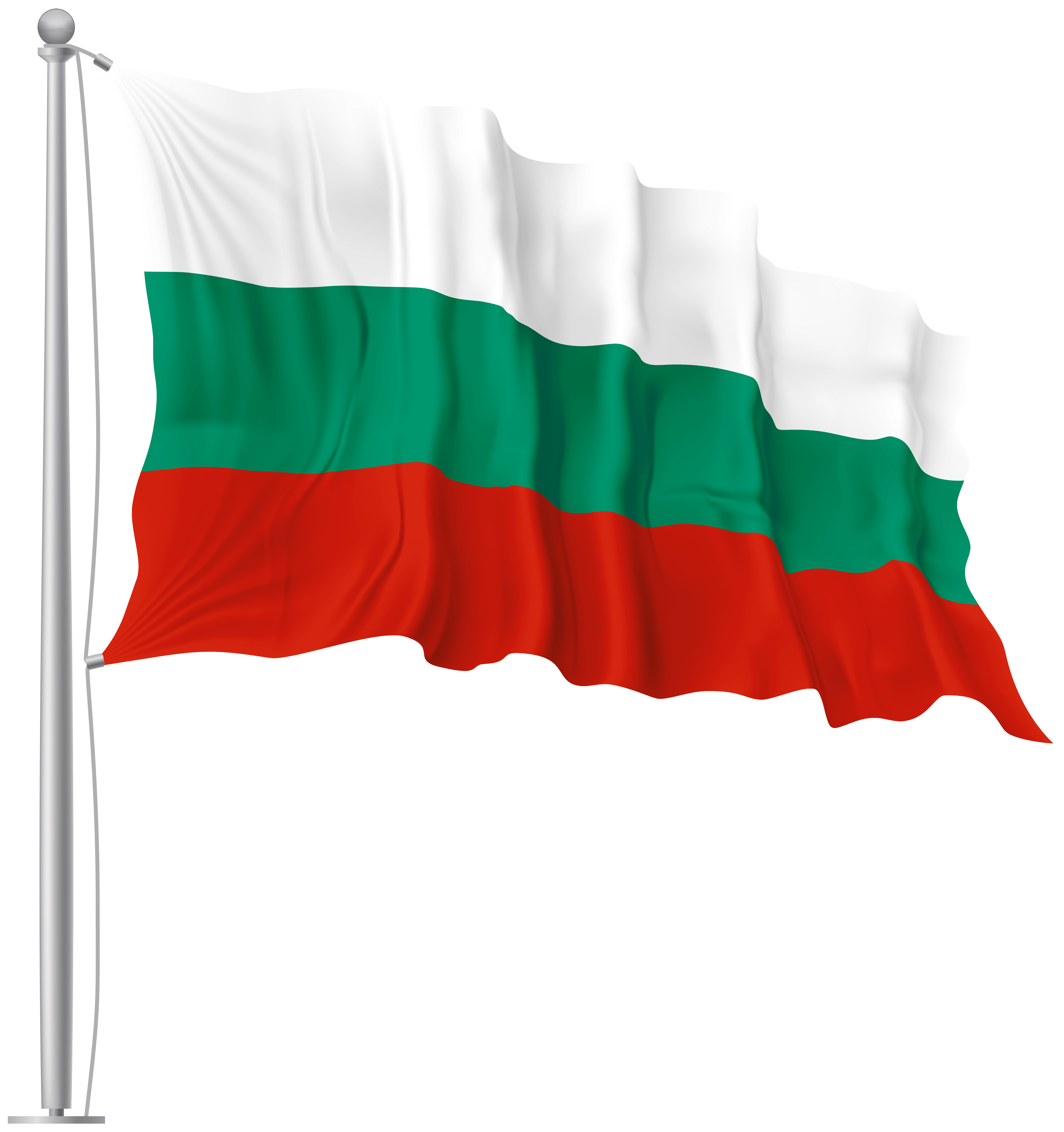 Bulgaria Waving Flag Image