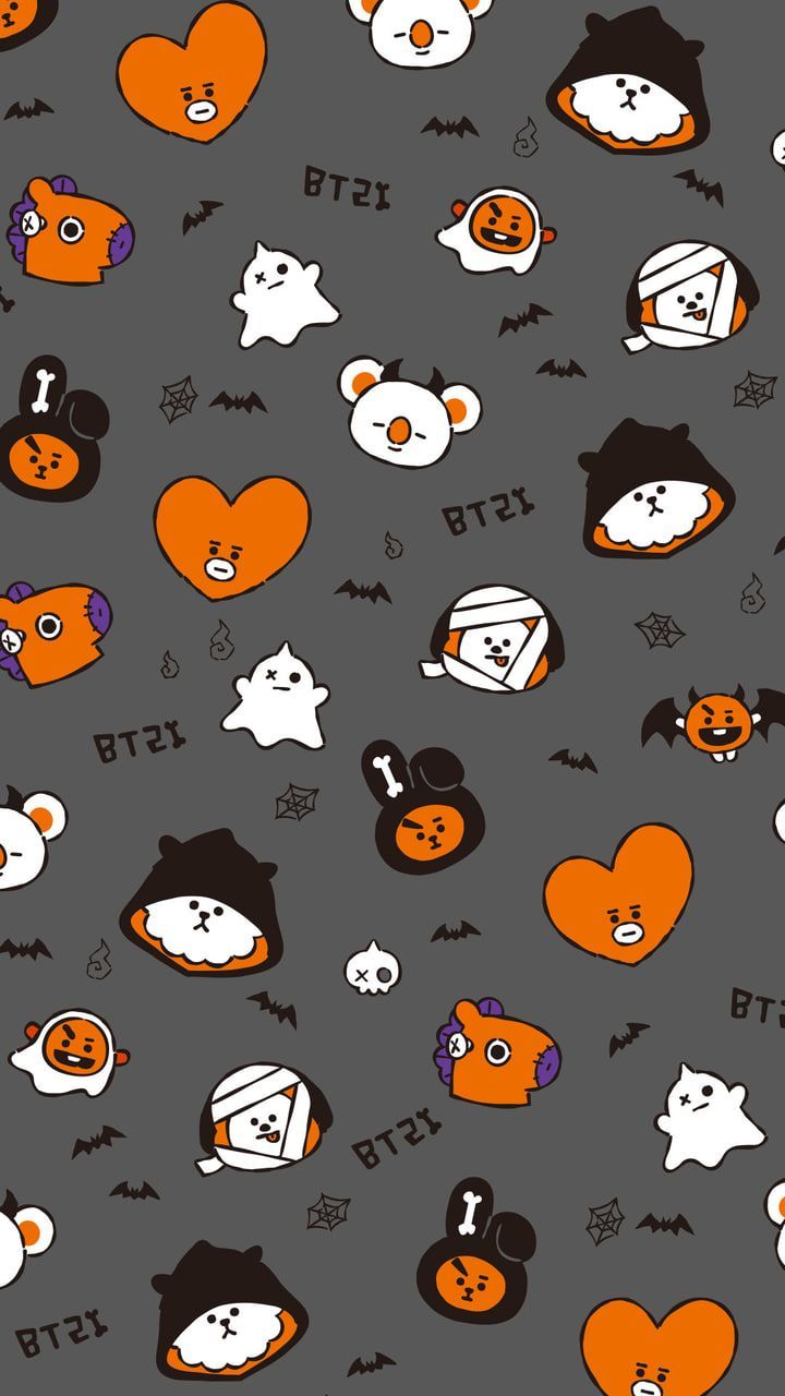 BT21 Halloween Wallpapers 2020