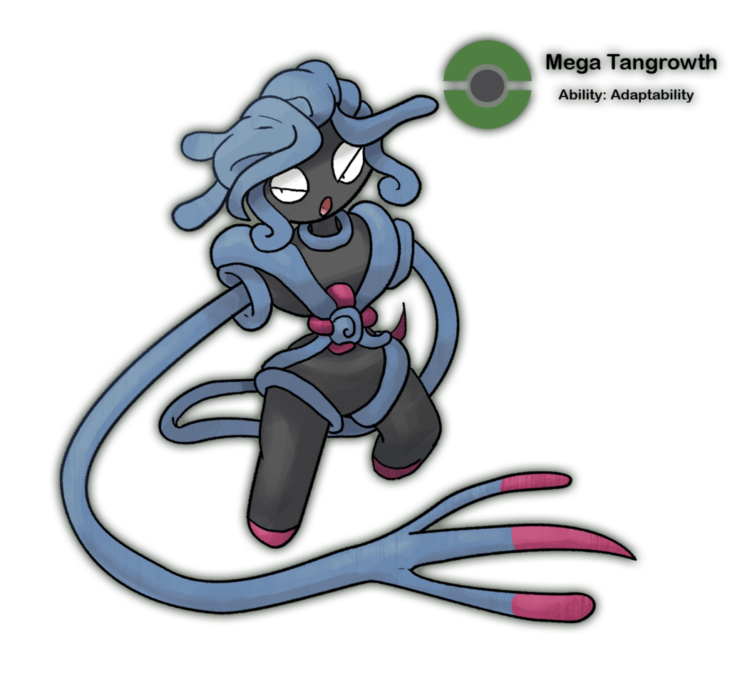 Mega Tangrowth by locomotive111.deviantart on @DeviantArt