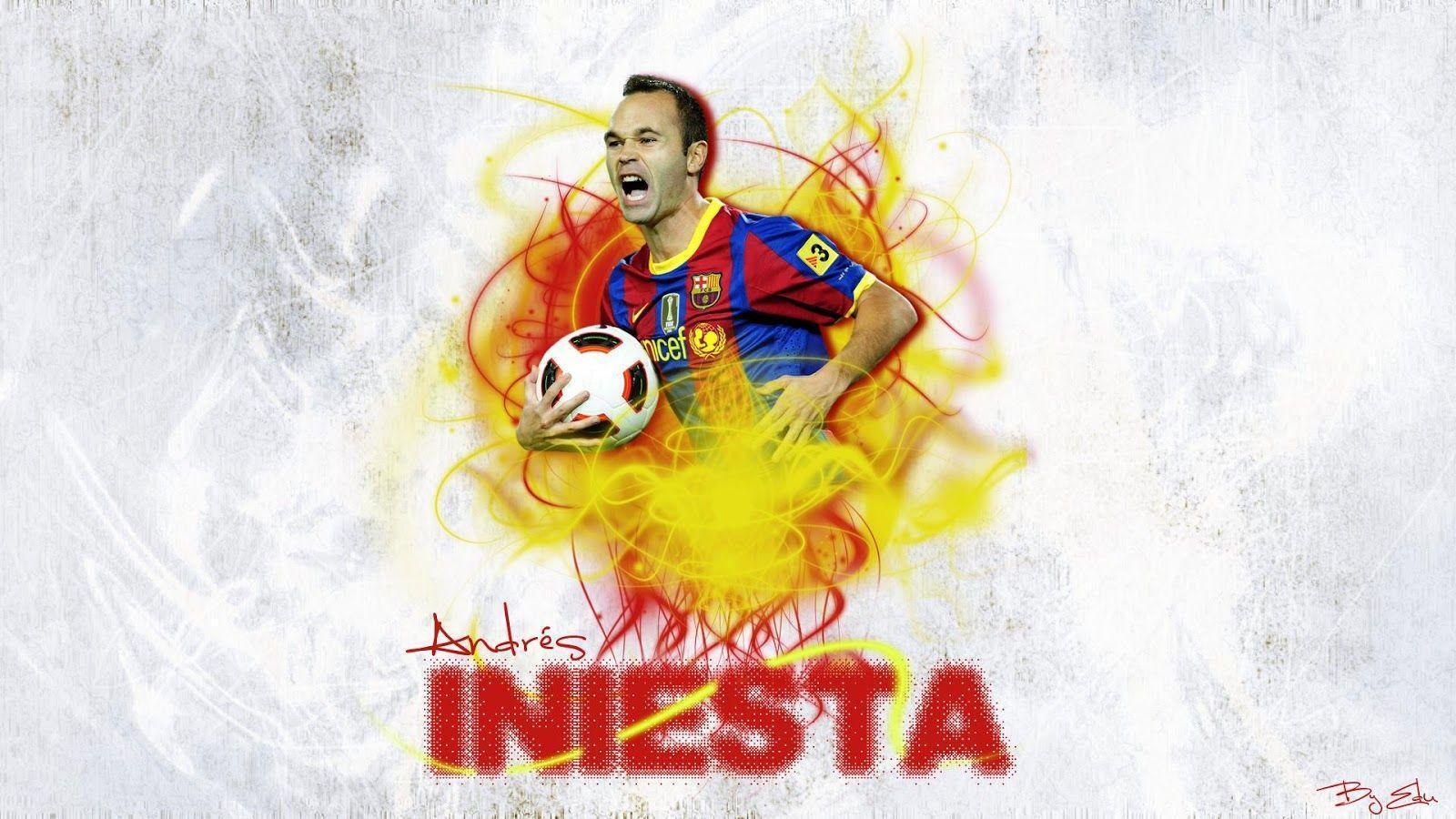 Andres Iniesta Wallpapers 2013