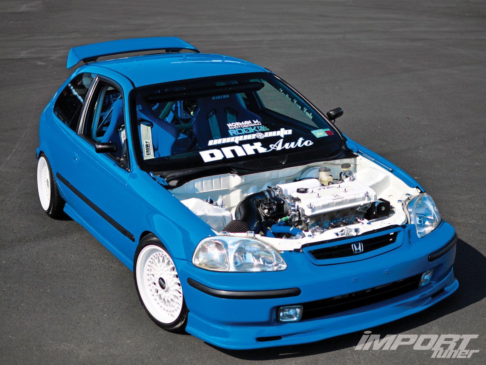 Honda Civic blue Gen ♤… X Bros Apparel