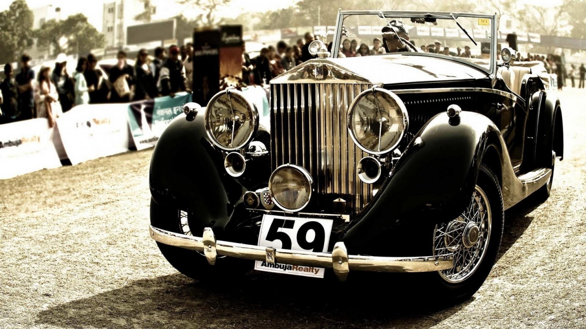 Vintage rolls royce wallpapers