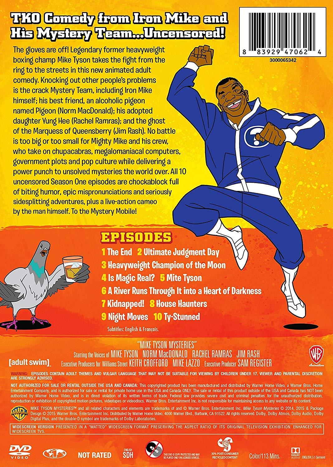 Mike Tyson Mysteries: Season 1: Sam Register, Hugh