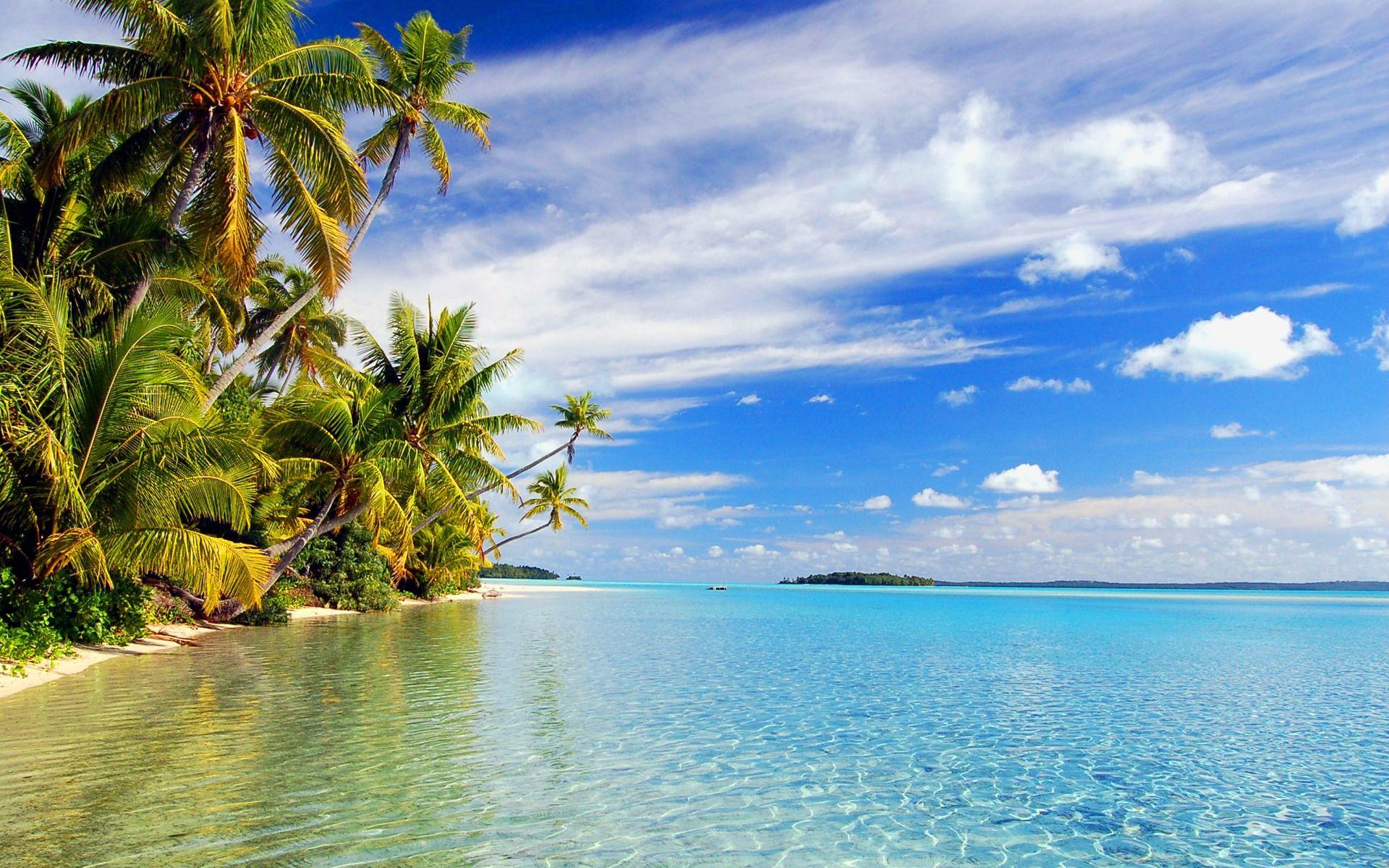 Aitutaki Lagoon Wallpapers Beaches Nature Wallpapers in format