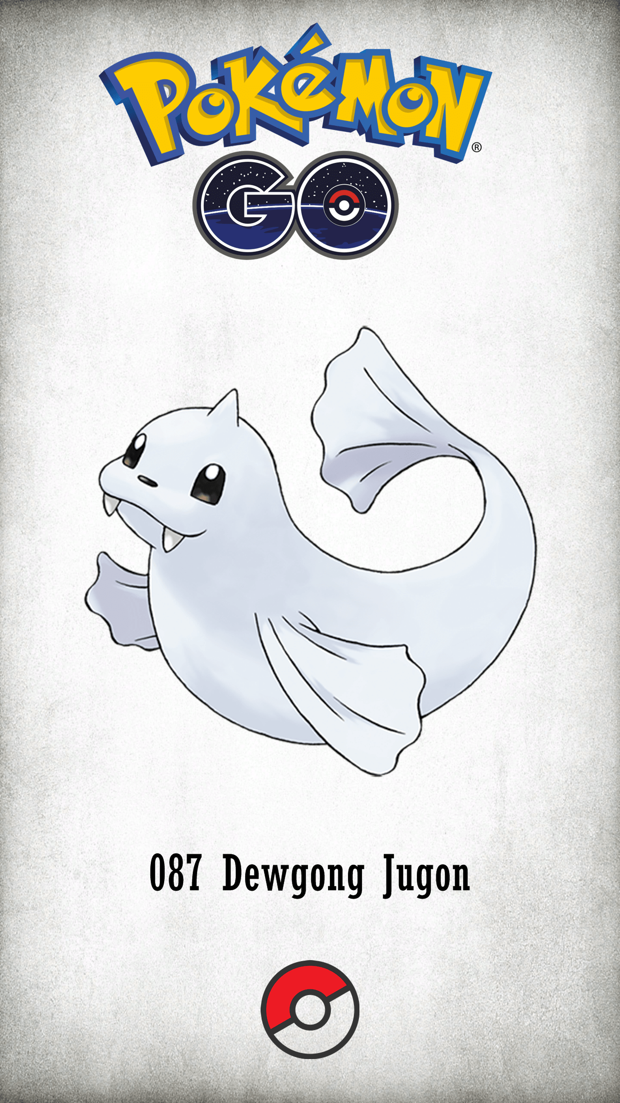 087 Character Dewgong Jugon