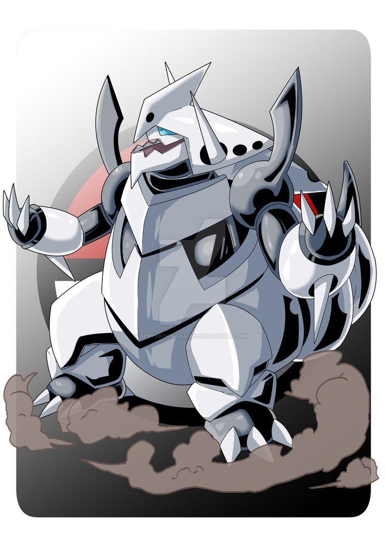 Mega Aggron. by Serpentkingsaul2