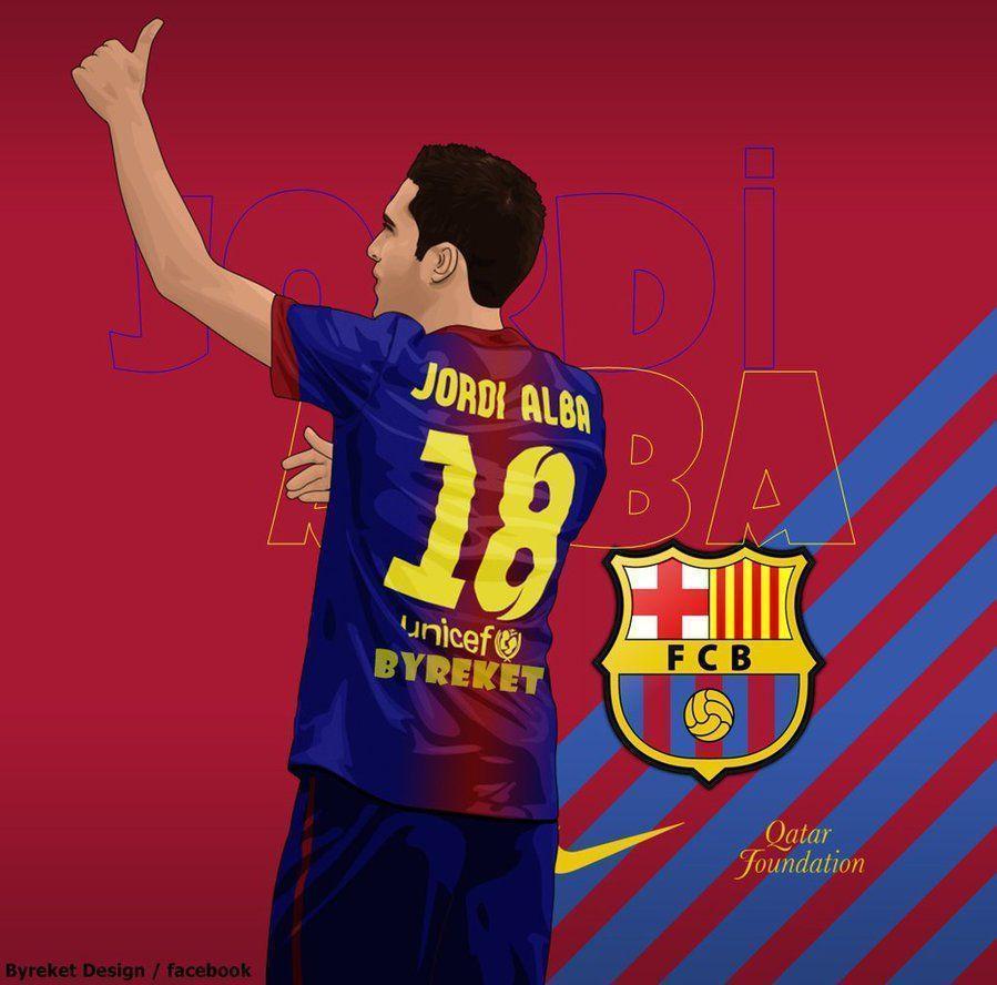 Jordi Alba Vector by byreketdesign