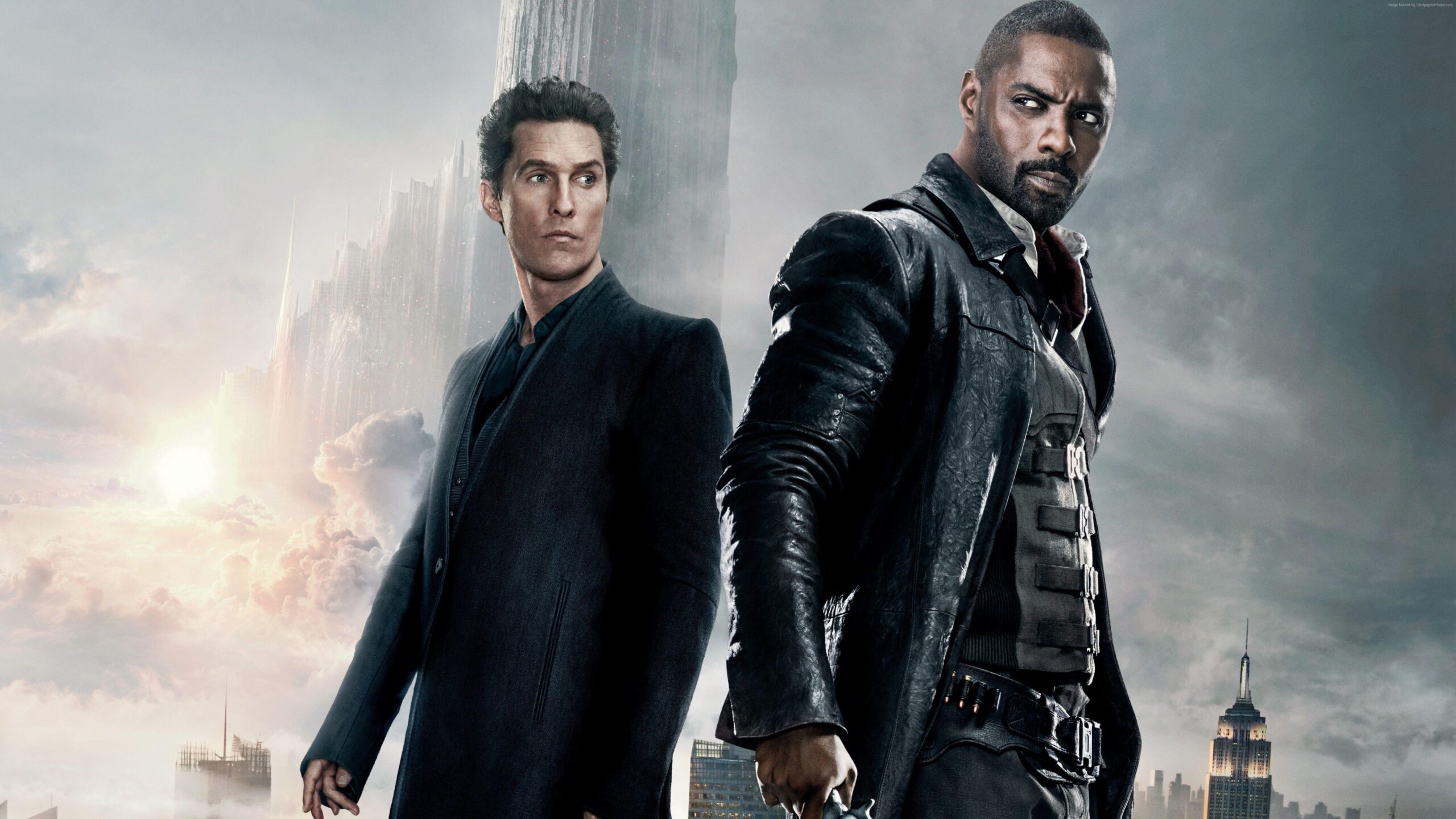 Wallpapers The Dark Tower, Matthew McConaughey, Idris Elba, 5k