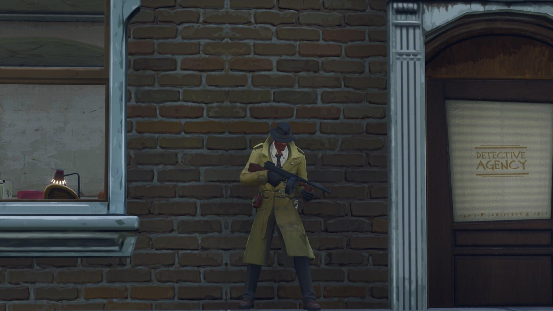 Sleuth ready for work : FortNiteBR