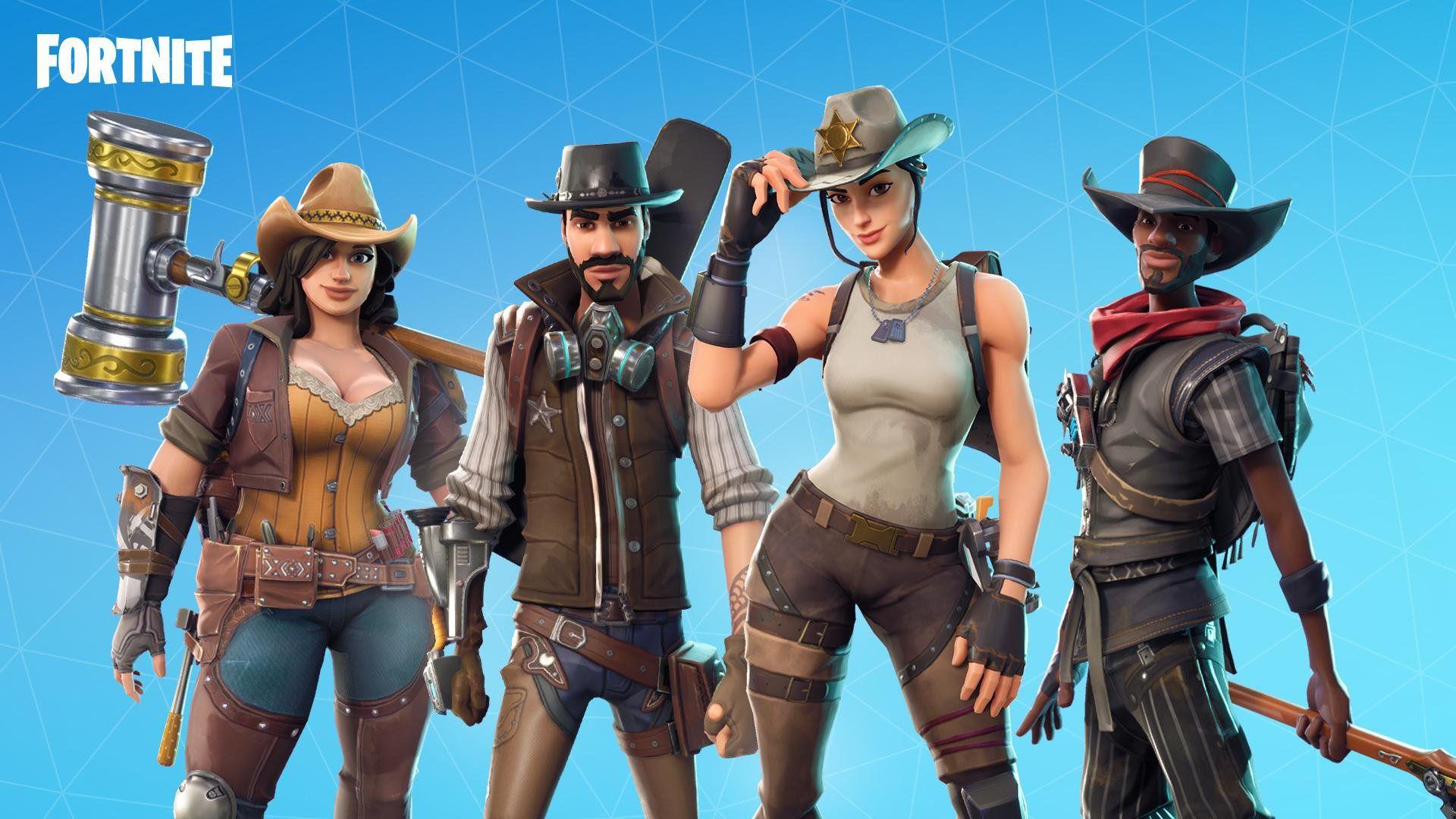 Wild West Heroes Road Trip Event Fortnite Season 5 Wallpapers for