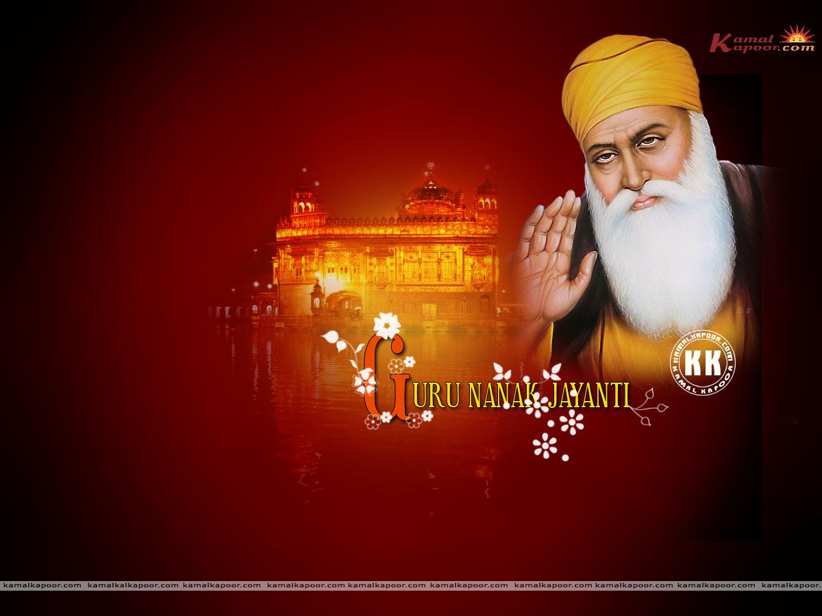 new Guru Nanak Jayanti Wallpapers, Spiritual Sri Guru Nanak Dev Ji