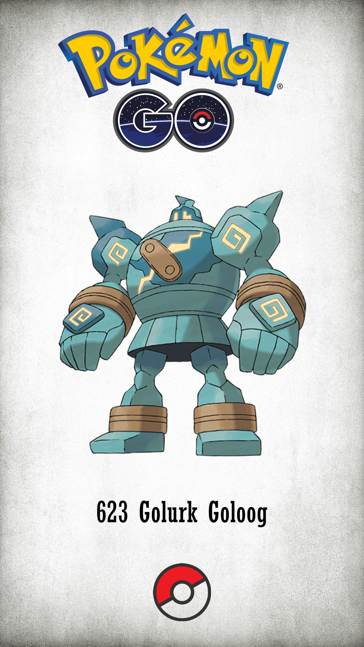 623 Character Golurk Goloog