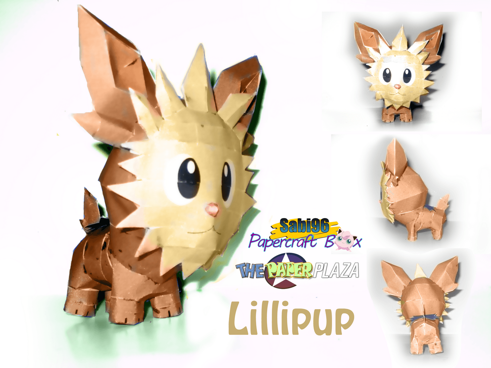 Sabi96 Papercraft Box: Lillipup