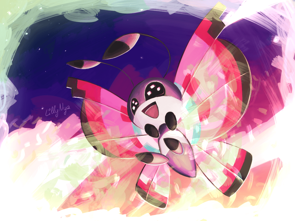 Vivillon used Sleep Powder ! by GrumpyBuneary