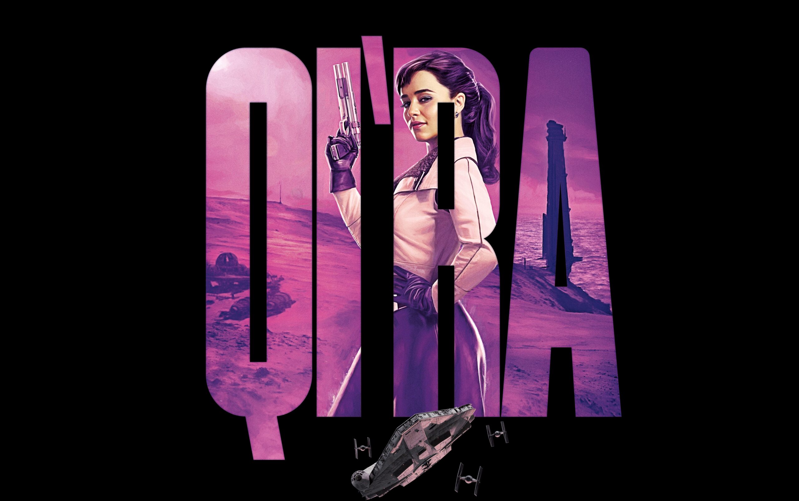 Wallpapers Qi’Ra, Solo: A Star Wars Story, Emilia Clarke, 4K, 8K