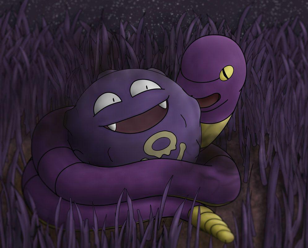 Koffing and Ekans by Equivirial