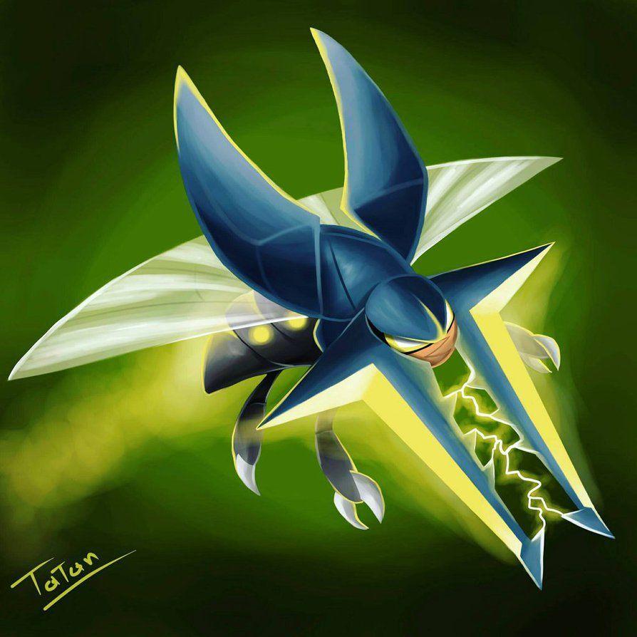 Vikavolt Pokemon Sun Pokemon Moon by tatanRG