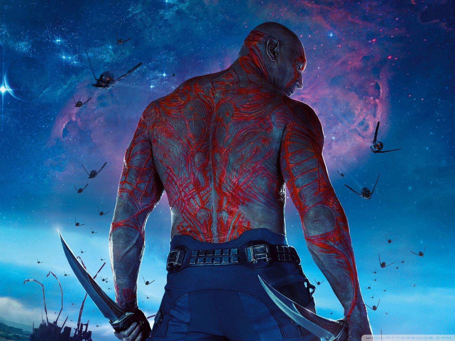 Guardians Of The Galaxy Drax The Destroyer HD desktop wallpapers