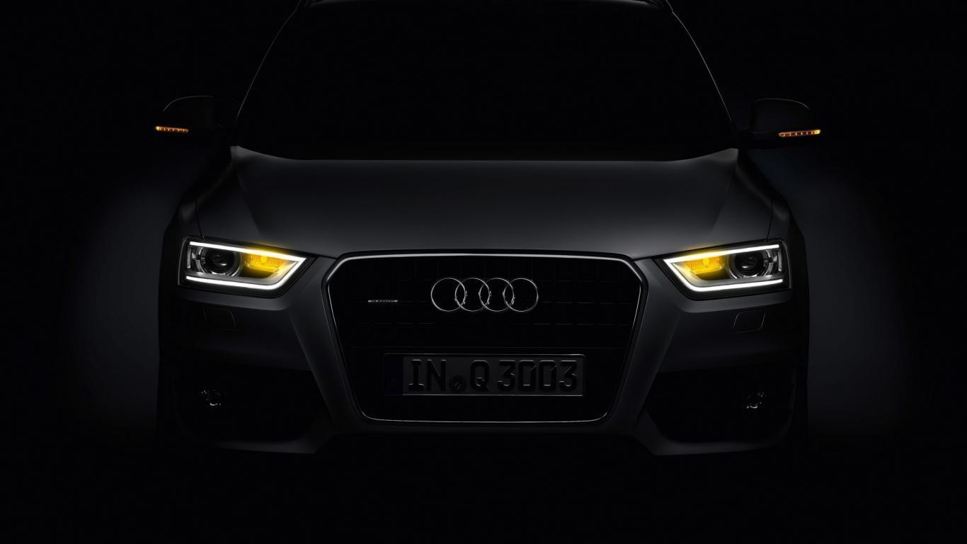 2012 Audi Q3 Headlight Is Turned On Car Wallpapers Free Download