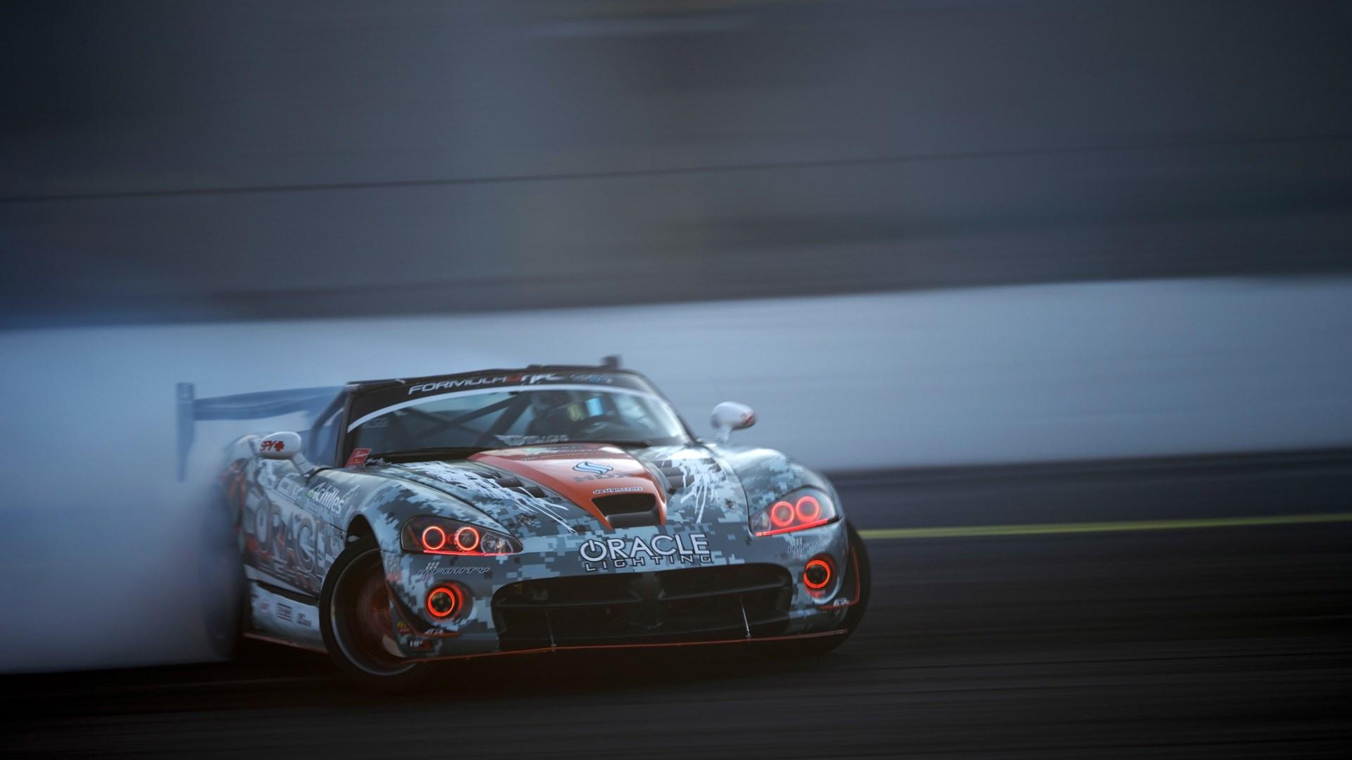 Dodge Viper Car Drift Smoke HD Desktop Wallpaper, Instagram photo