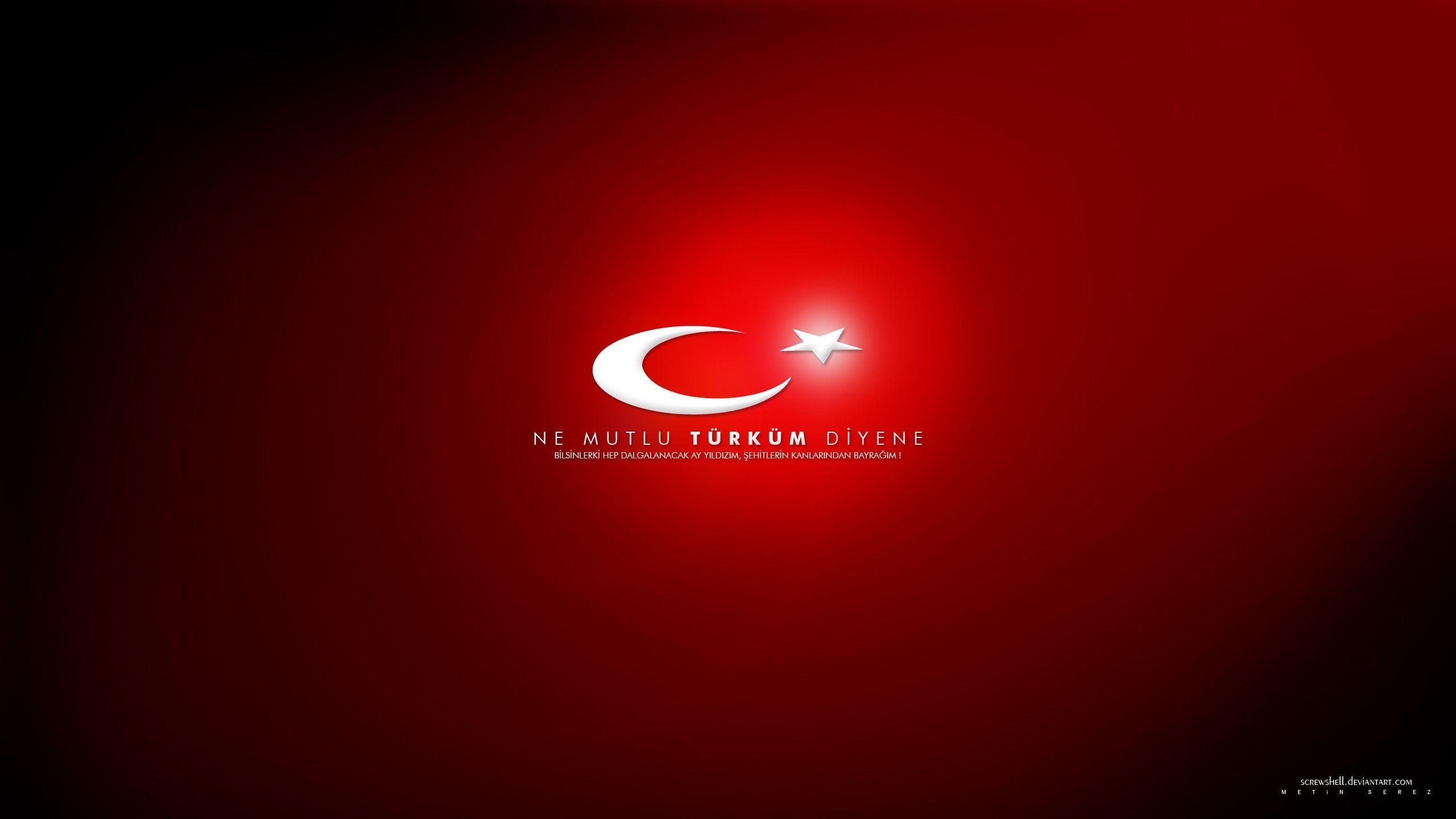 Flags turkey ataturk turkish moon and star wallpapers