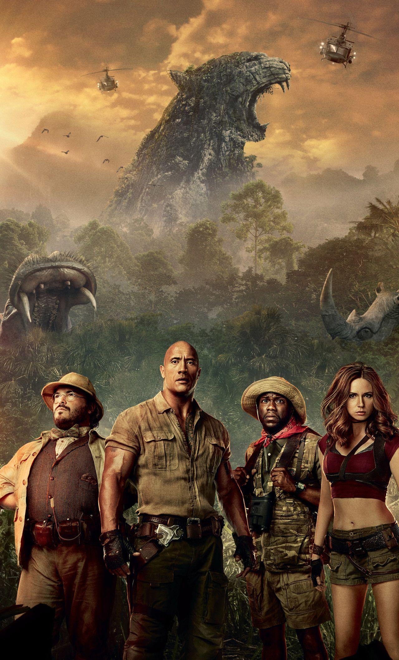 Jumanji Welcome To The Jungle Movie iPhone 6+ HD 4k