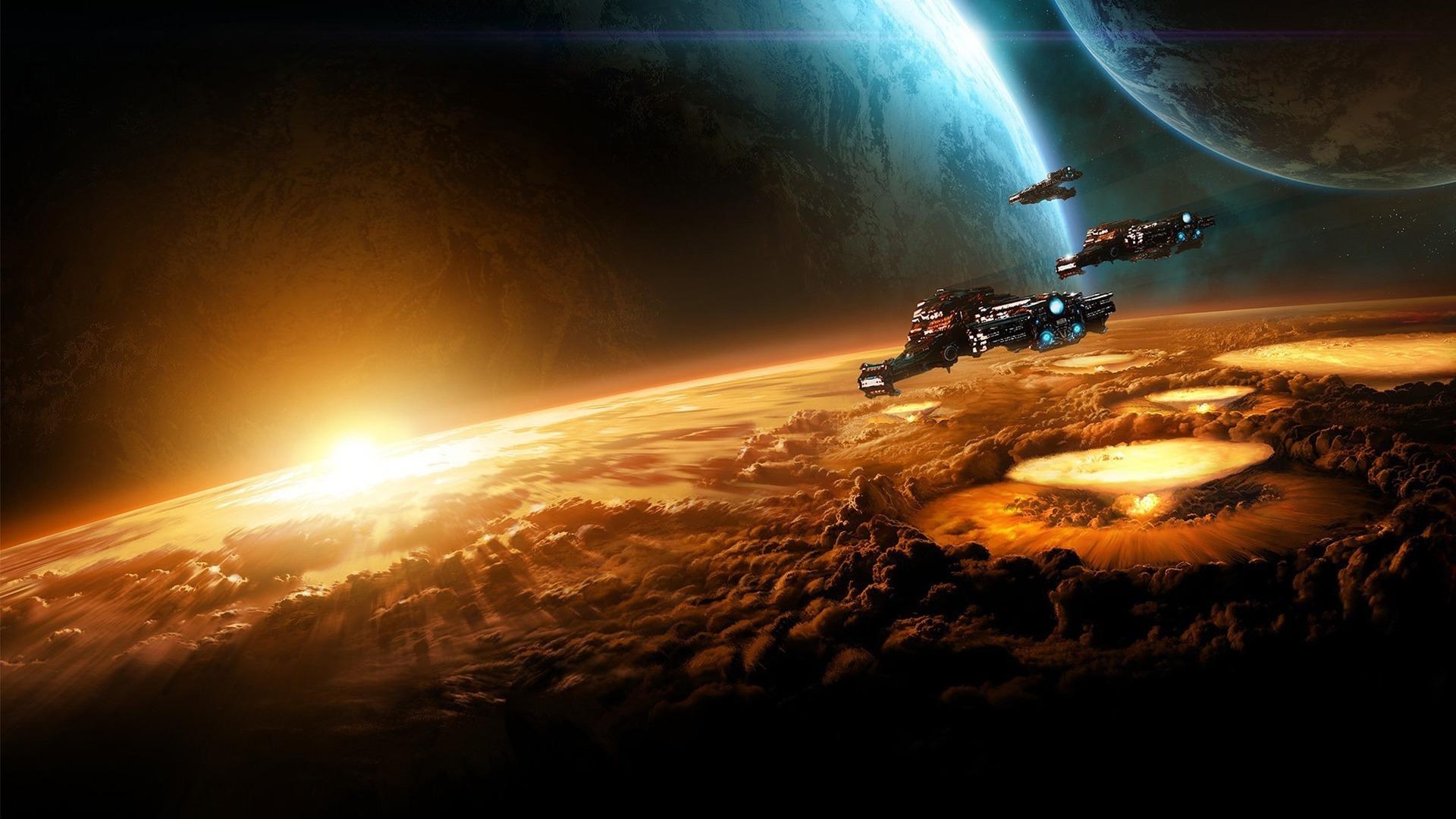 Spaceship HD wallpapers