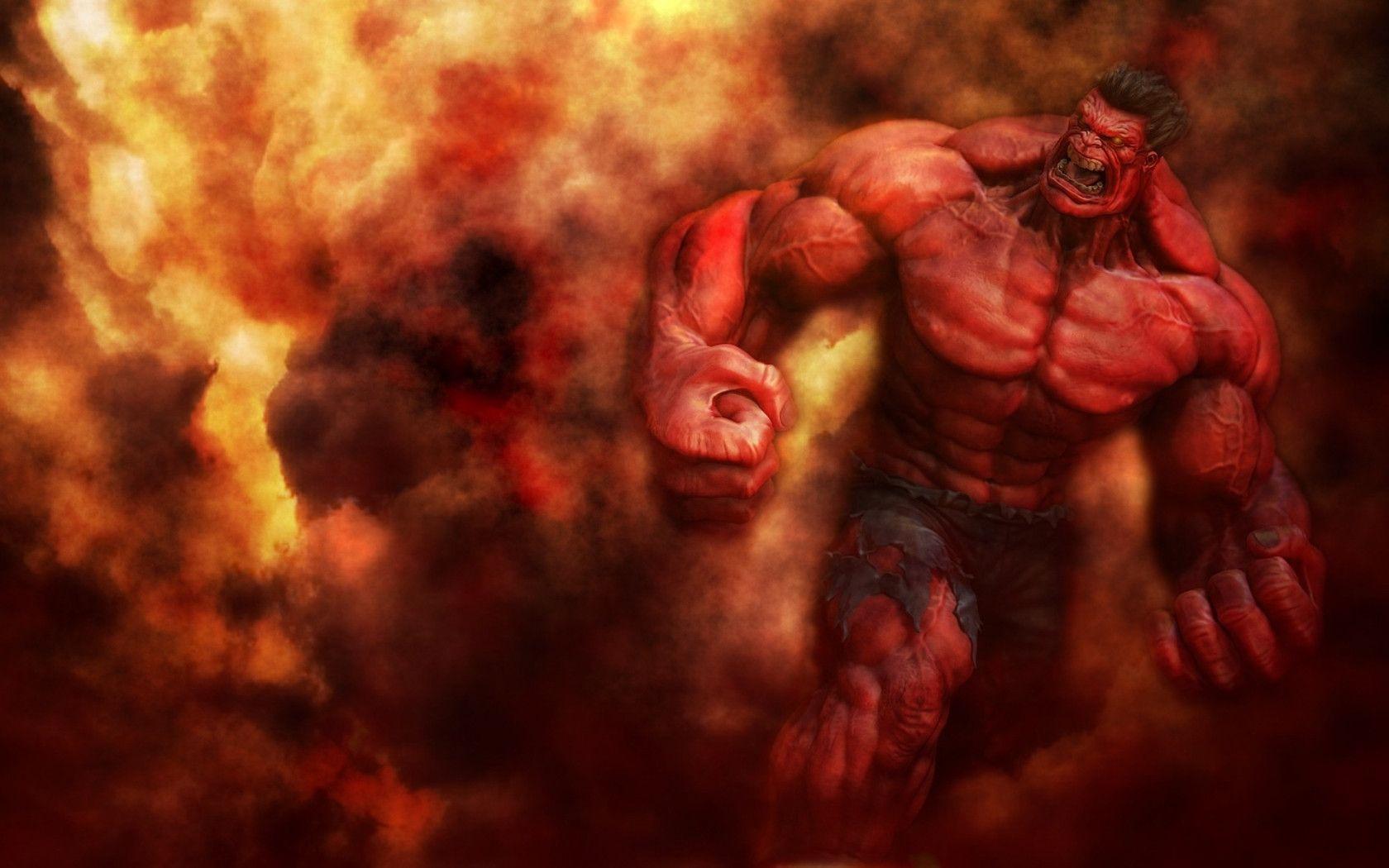 Wallpapers For > Red Hulk Wallpapers