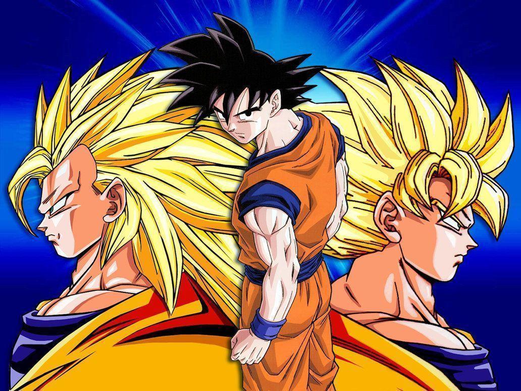 deviantART: More Like Goku SSJ4 and Vegeta SSJ4 by drozdoo