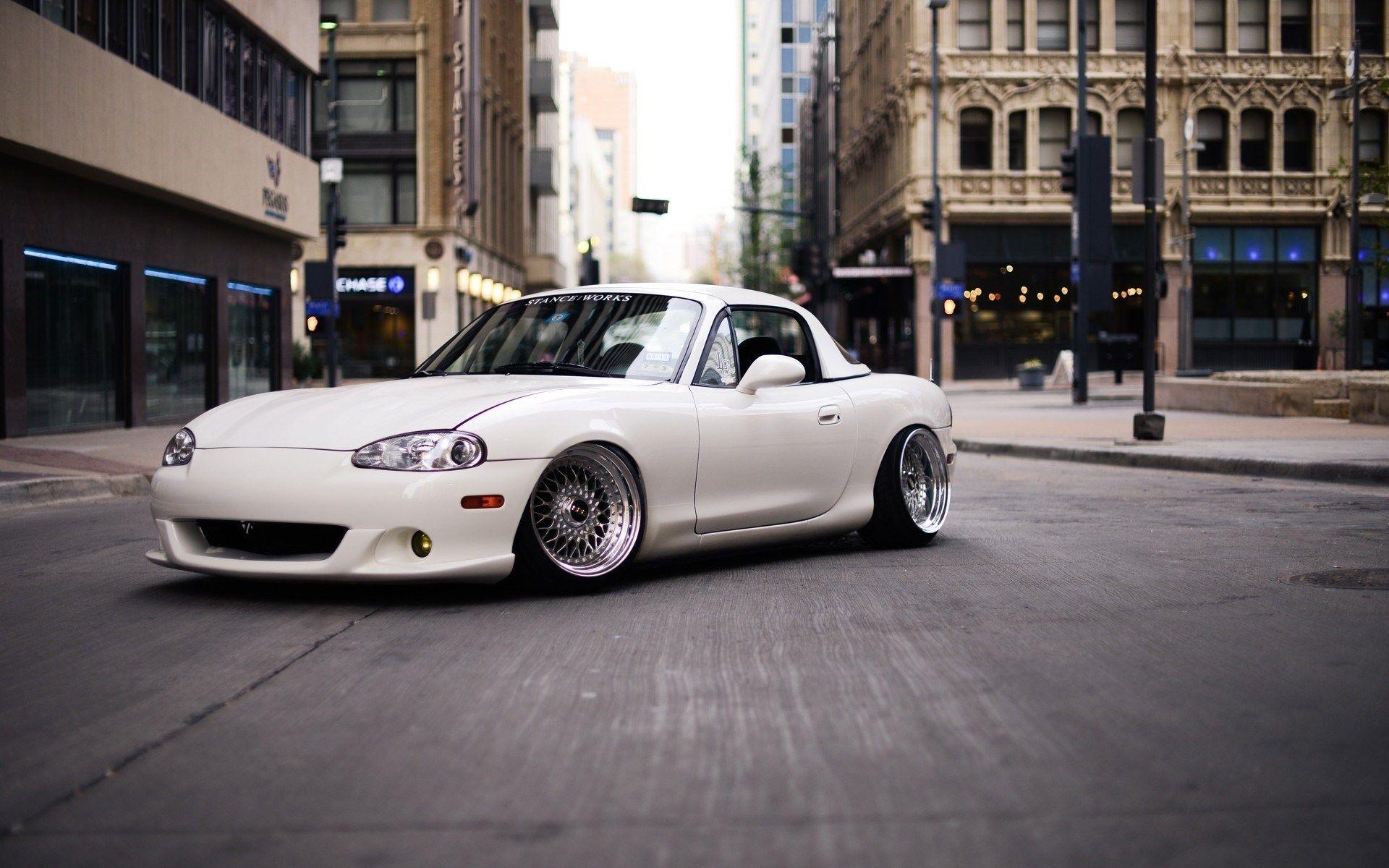 White Mazda Miata Wallpapers 44537 ~ HDWallSource