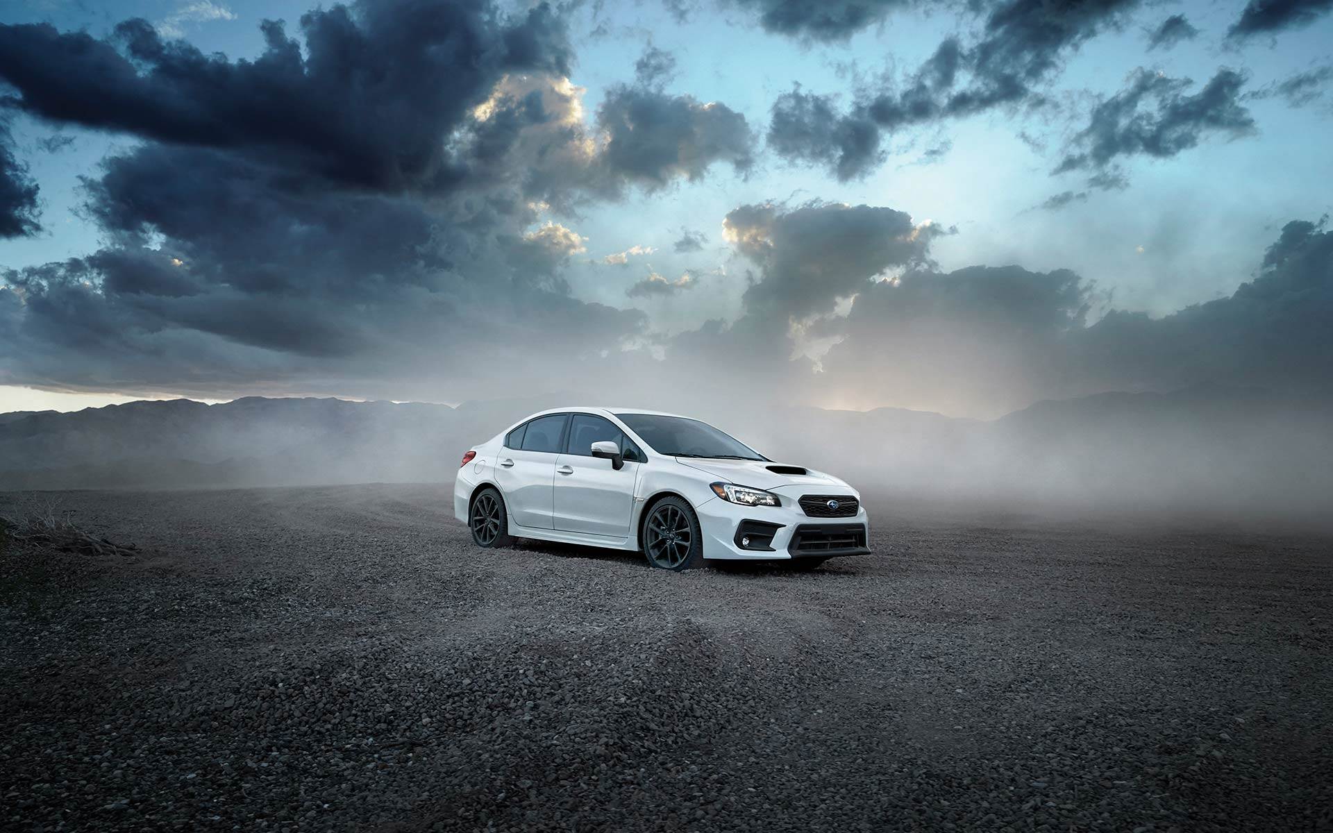 2019 Subaru WRX STI White Color 4k hd wallpapers