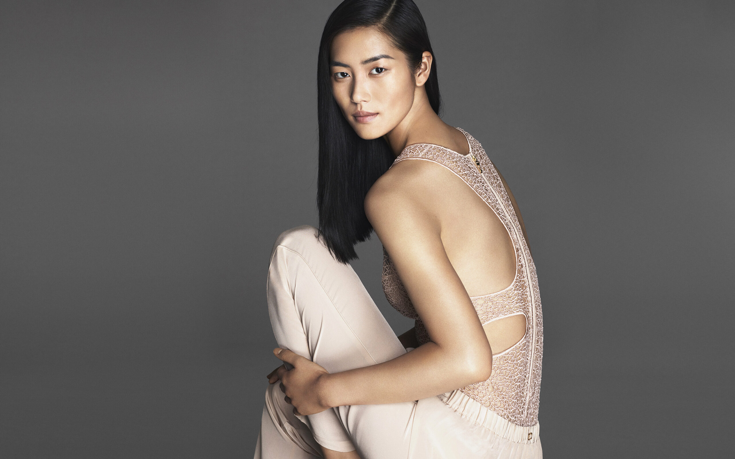 Download wallpapers Liu Wen, beauty, 2017, chinese supermodels