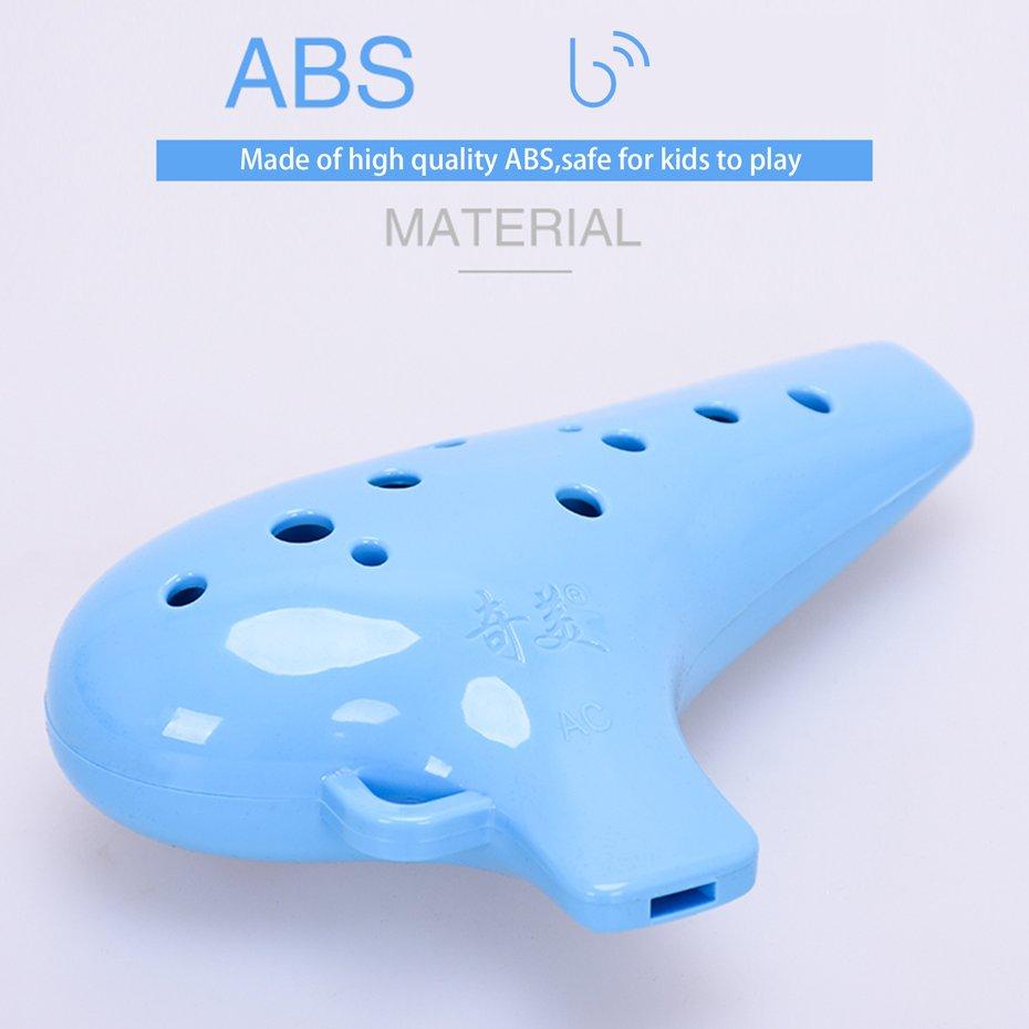 Professional 12 Hole Ocarina C Key Alto Flute