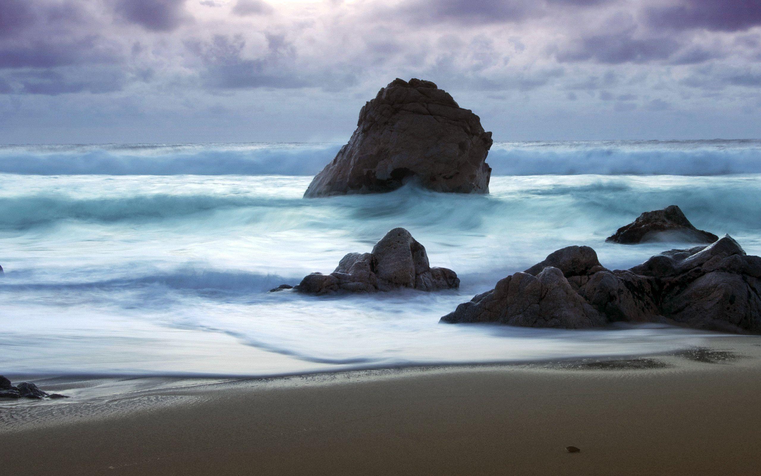 Twilight at big sur / 2560 x 1600 / Nature / Photography