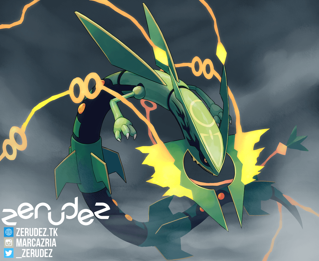 Mega Rayquaza by Tomycase