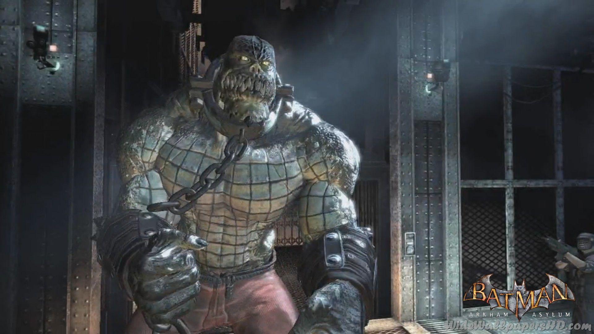 Batman arkham asylum killer croc wallpapers