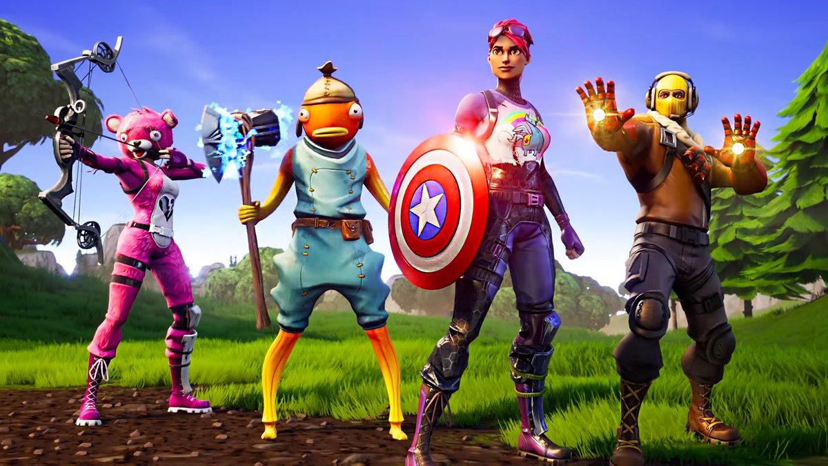 Fortnite X Avengers wallpapers