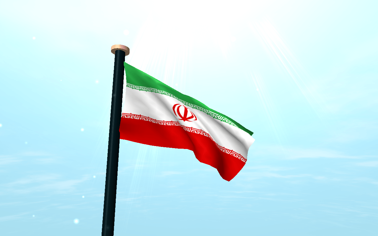 Iran Flag 3D Free Wallpapers