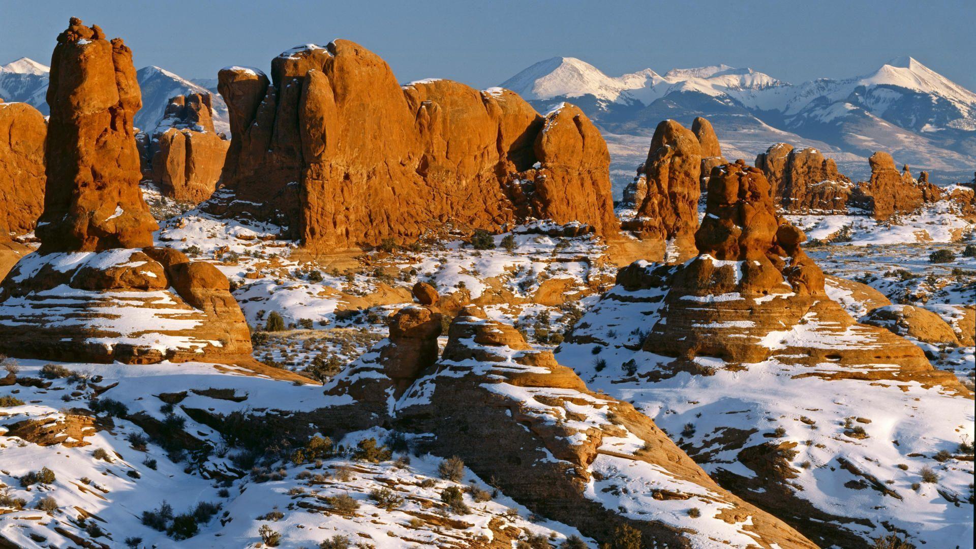 Parade Of Elephants Arches National Park Utah Us