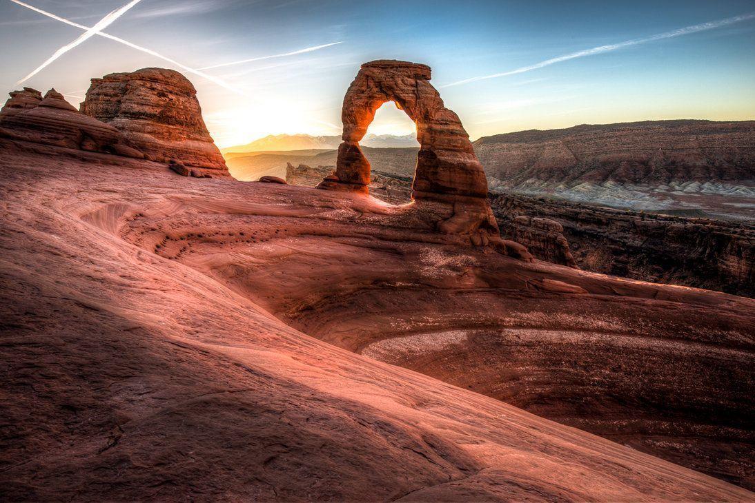 Arches National Park, Arc of Delicate Arch by alierturk