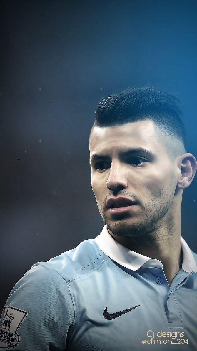 Sergio Kun Aguero Phone Wallpapers by HAD3S204