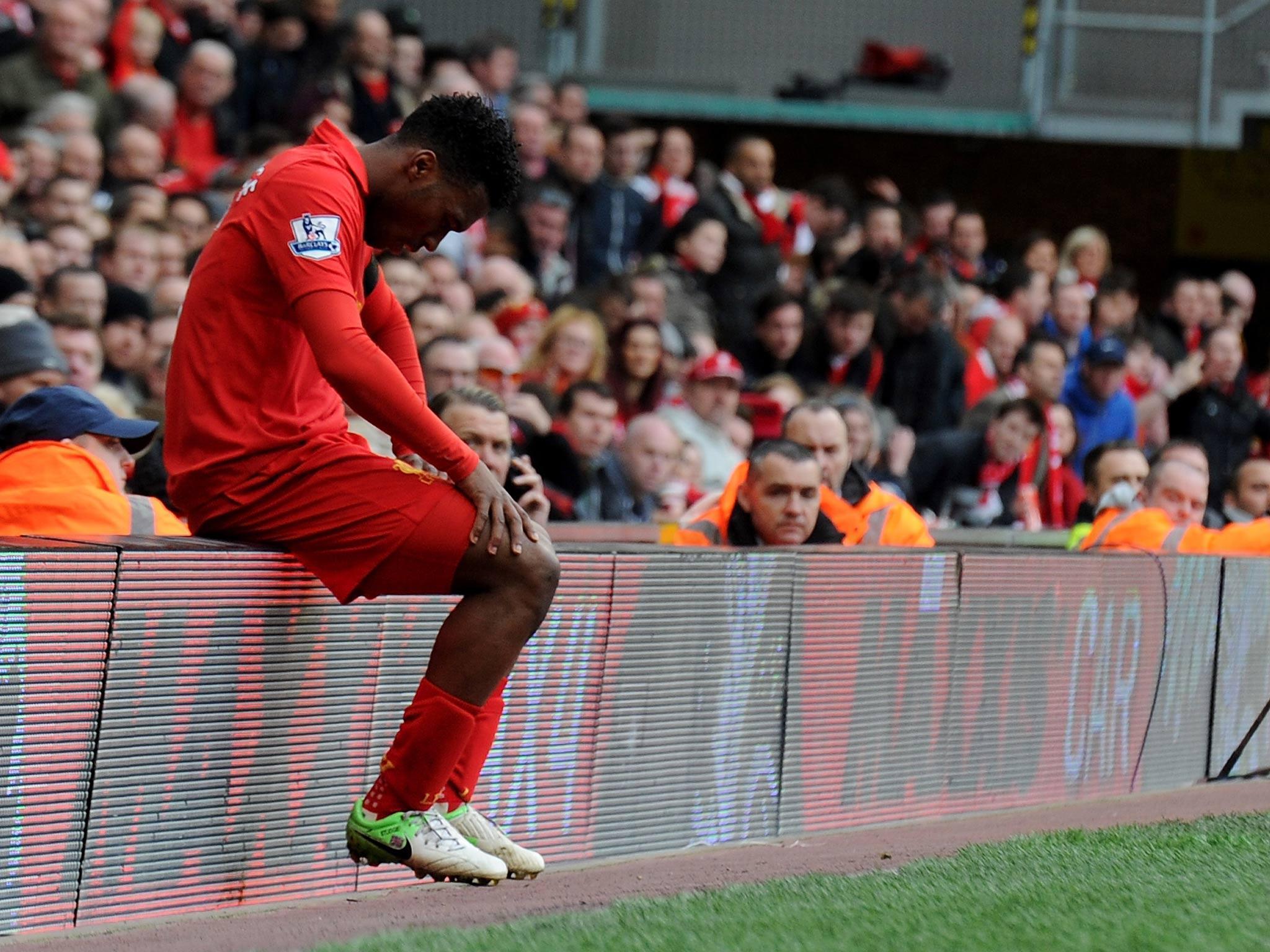 Daniel Sturridge ankle injury: Liverpool striker could be out ‘for