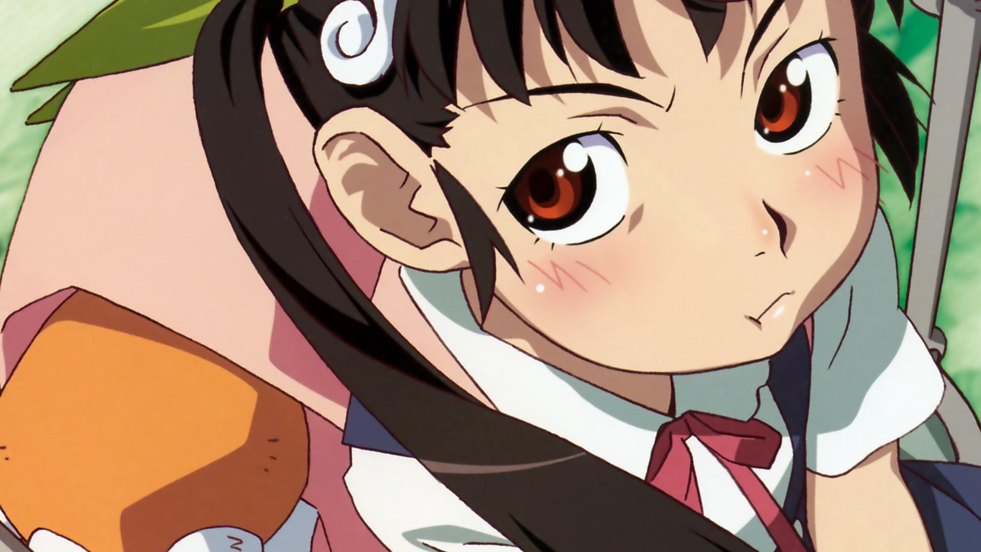 Download wallpapers bakemonogatari, hachikuji mayoi, girl