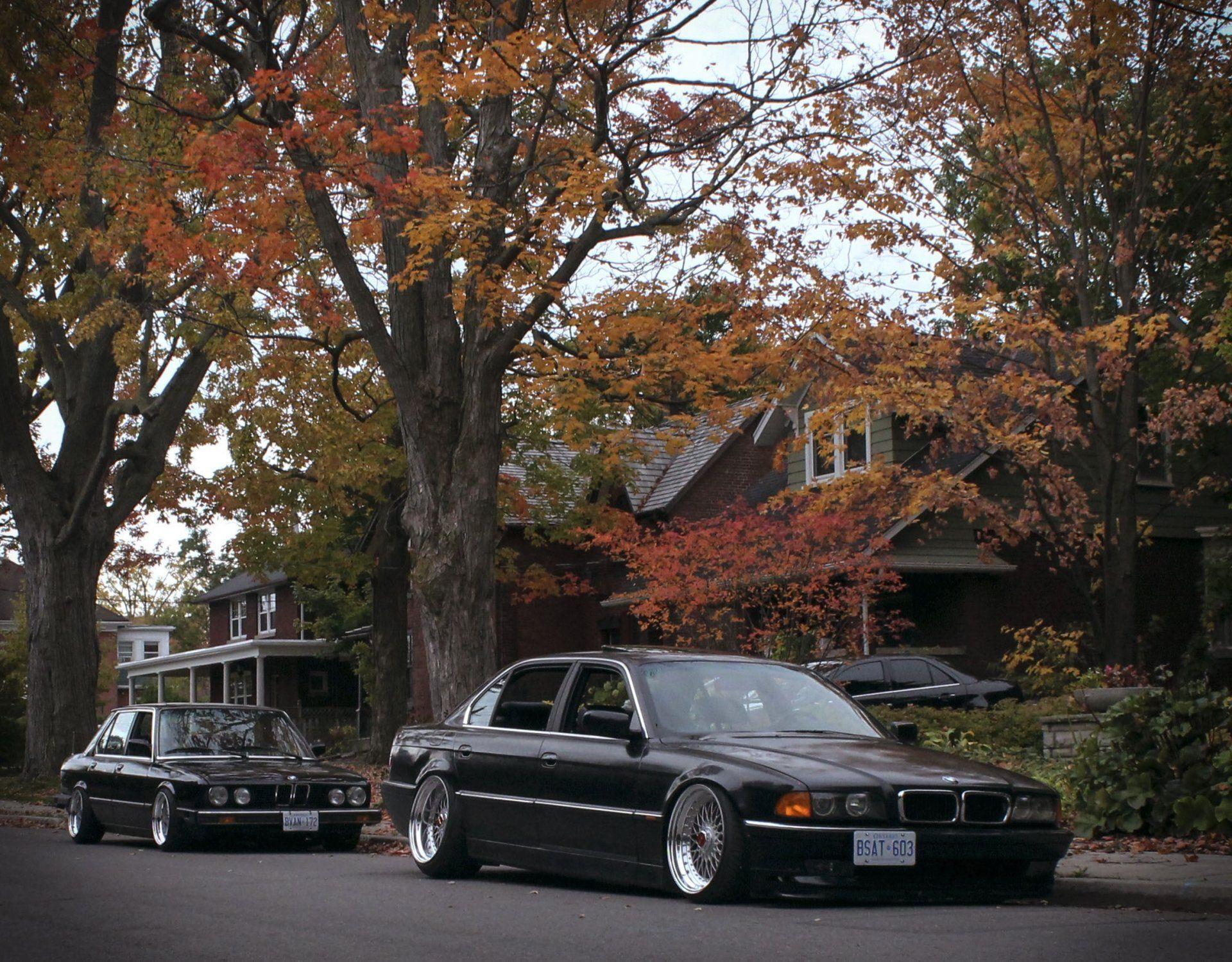 bmw e28 e38 stance tuning HD wallpapers