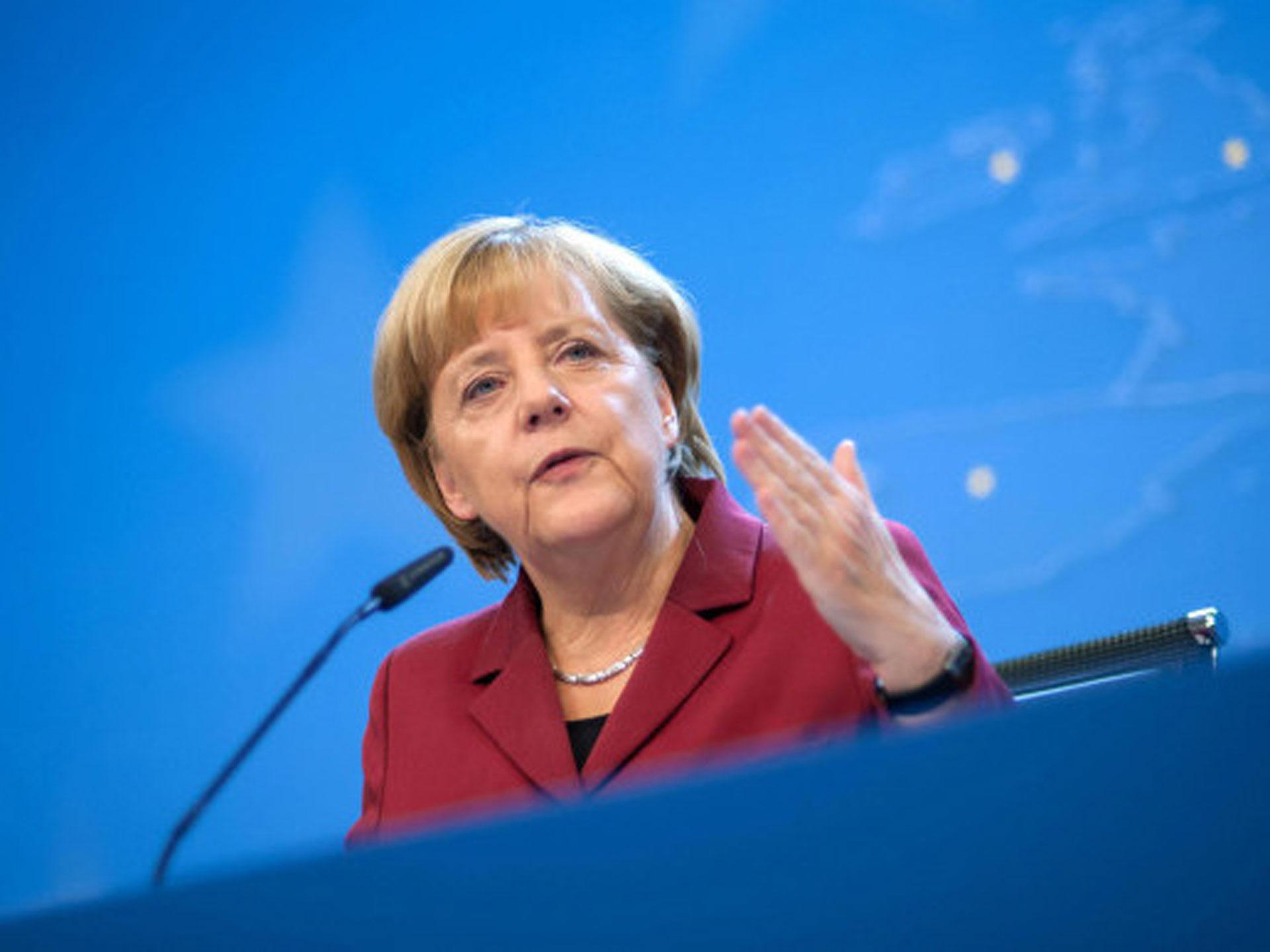 Merkel: We support dialogue, but territorial integrity is important