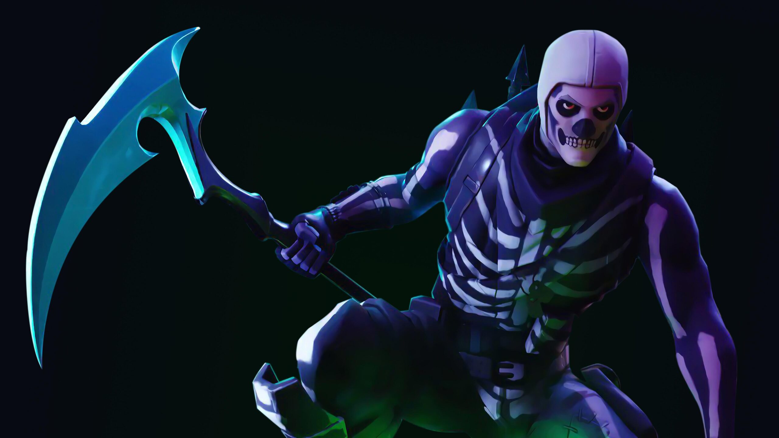 Skull Trooper 4K 8K HD Fortnite Battle Royale Wallpapers